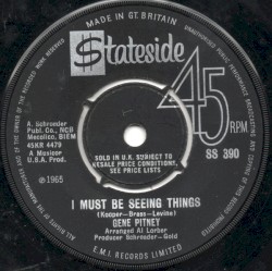 I Must Be Seeing Things