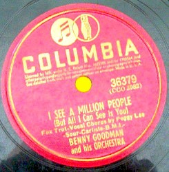 I See a Million People (But All I Can See Is You) / The Count