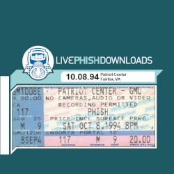 1994-10-08: Patriot Center, George Mason University, Fairfax, VA, USA