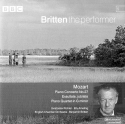 Piano Concerto no. 27 / Exsultate, jubilate / Piano Quartet in G minor
