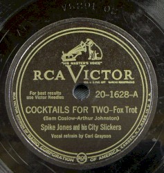 Cocktails for Two / Leave the Dishes in the Sink, Ma