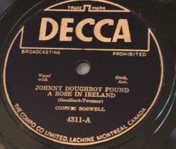 Johnny Doughboy Found a Rose in Ireland / Sweet Eloise