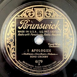 I Apologize / Sweet And Lovely