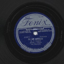 Tú me acusas / El las cantinas