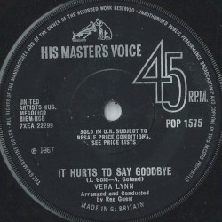 It Hurts to Say Goodbye / In the Snow
