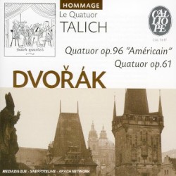 Quatuors à cordes Op. 61 et 96 "Américain"