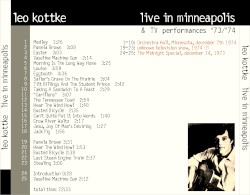 Minneapolis (live, 1974-12-07: Minneapolis, MN, USA