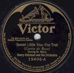 Sweet Little You / If I Stay Away Too Long From Carolina