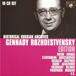 Historical Russian Archives: Gennady Rozhdestvensky Edition