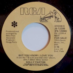 But You Know I Love You / Poor Folks Town