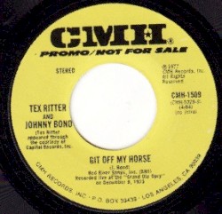 Git Off My Horse / One More Ride