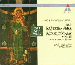Das Kantatenwerk: Sacred Cantatas, Vol. 10: BWV 183-188, 192, 194-199