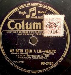 We Both Told a Lie / Madelaine