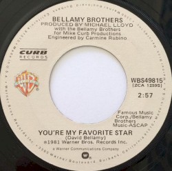 You're My Favorite Star / It's Hard To Be A Cowboy These Days