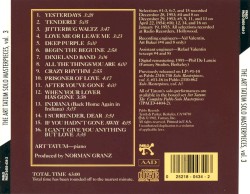 The Art Tatum Solo Masterpieces, Volume 3