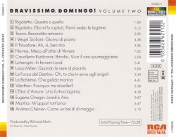 Bravissimo, Domingo! Volume Two - Operatic Arias