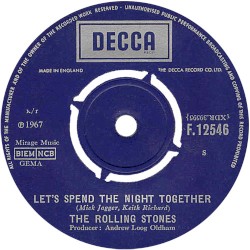 Let's Spend the Night Together / Ruby Tuesday