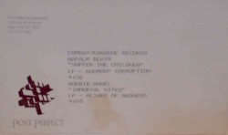 Suffer the Children / Morbid Angel