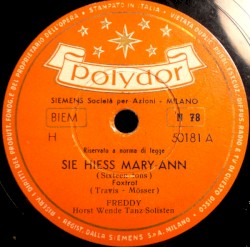 Sie hieß Mary-Ann / Heimweh