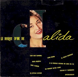 Le Disque d’or de Dalida