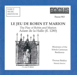 dela Halle Robin et Marion