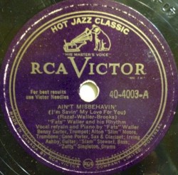 Moppin' and Boppin' / Ain't Misbehavin' (I'm Savin' My Love for You)