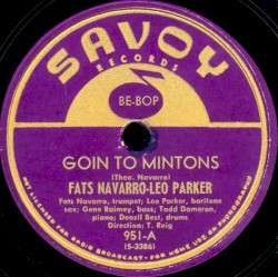 Goin to Mintons / Half-Nelson