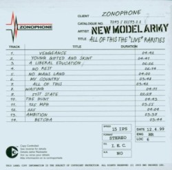 All of This: The "Live" Rarities