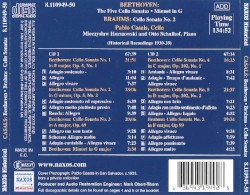 Great Cellists: Cello Sonatas