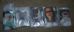White Gimp Mask / Dead Body Collection