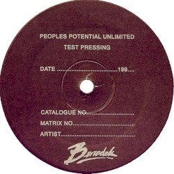 Peoples Potential Unlimited Test Pressing