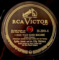 I Kiss Your Hand Madame / I'm Getting Sentimental Over You