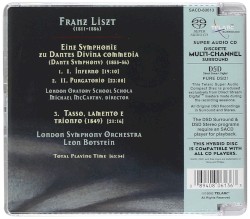 Liszt: Symphonie zu Dantes Divina commedia (Dante's Symphony)