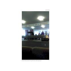 Church Recorded Using Broken Microphones